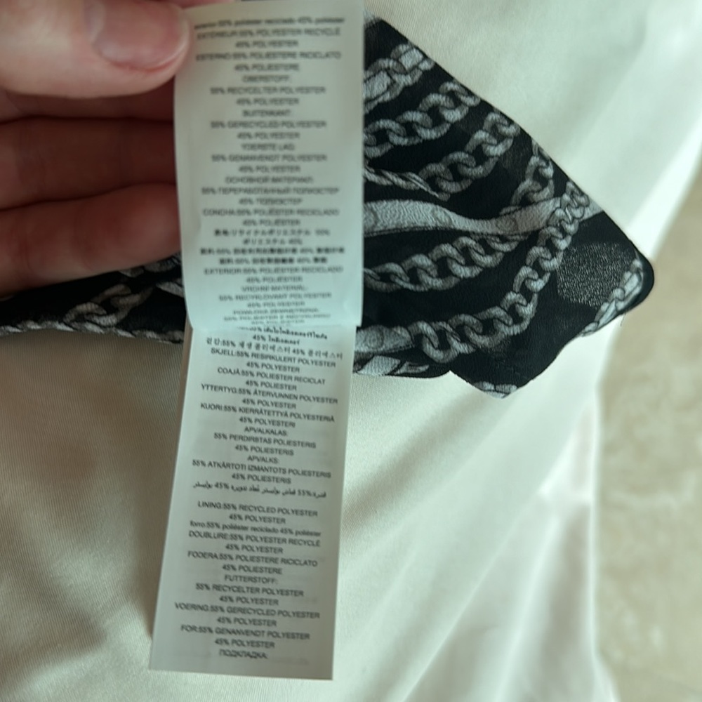 Brand new Michael Kors chain pattern blouse - Picture 7 of 8